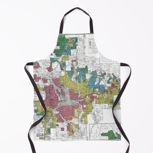 Item preview, Atlanta Historical Redlining Map designed and sold by rodle04.