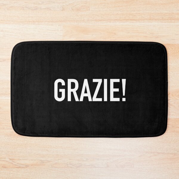 Item preview, GRAZIE! BIANCO designed and sold by OMEGAGOLPE.