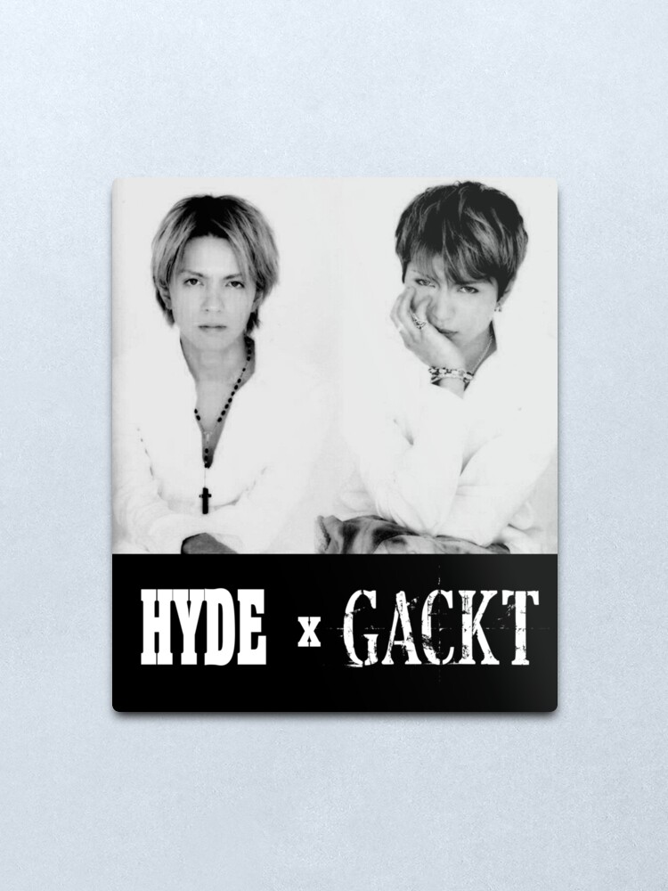 Hyde X Gackt Metal Print By Koalamekrazy Redbubble