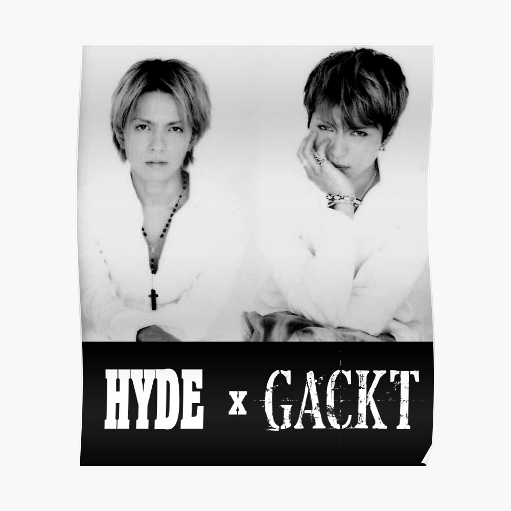 Hyde X Gackt Sticker By Koalamekrazy Redbubble