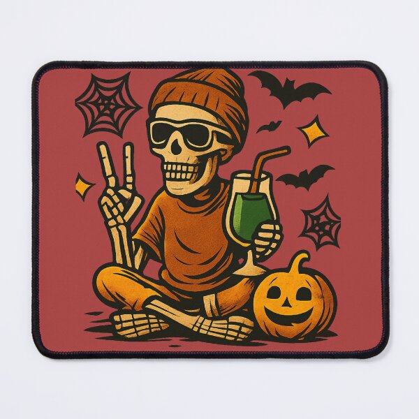 Item preview, Chill Skeleton – Pop Art Halloween. Squelette Chill – Halloween Graphique designed and sold by Drawingshirts.