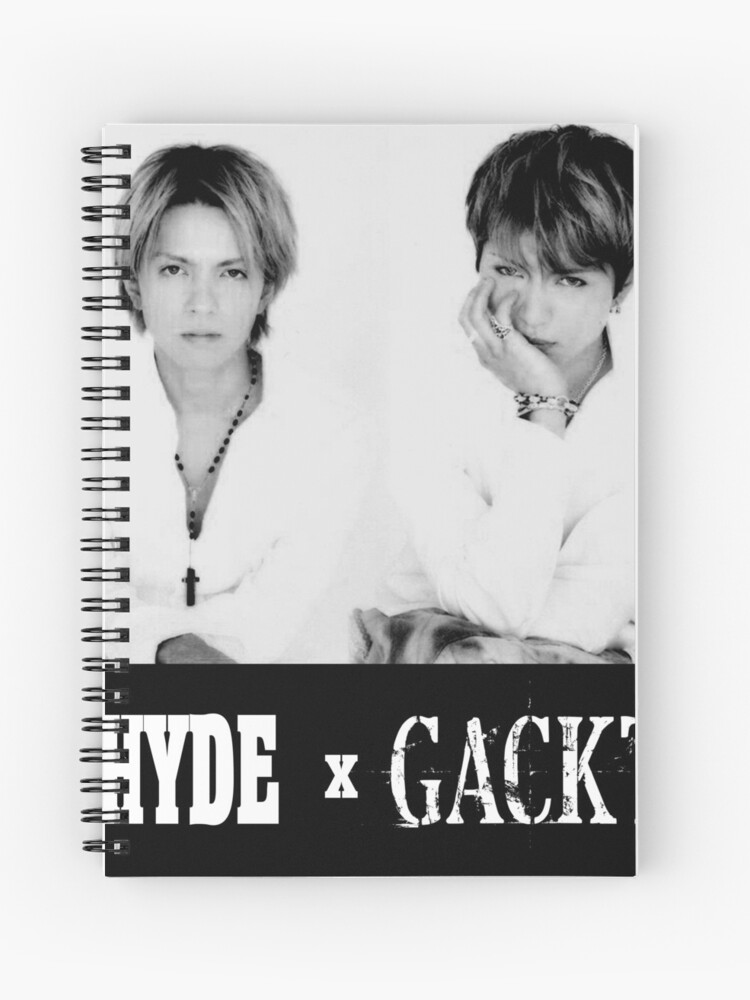 Hyde X Gackt Spiral Notebook By Koalamekrazy Redbubble