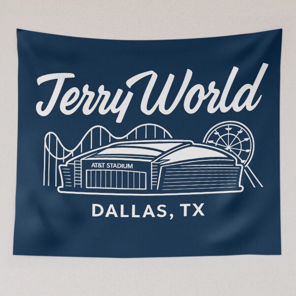 Item preview, Jerry World - The Greatest Football Amusement Park on Earth designed and sold by FanFocusedTees.