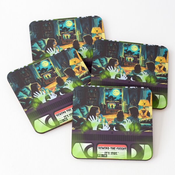 Item preview, Retro VHS 80'S Horror Movies designed and sold by RodimusG1Art.