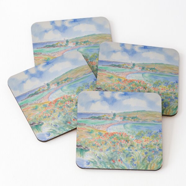 Item preview, Burgh Island4(Watercolour + AI) designed and sold by artsmeow.