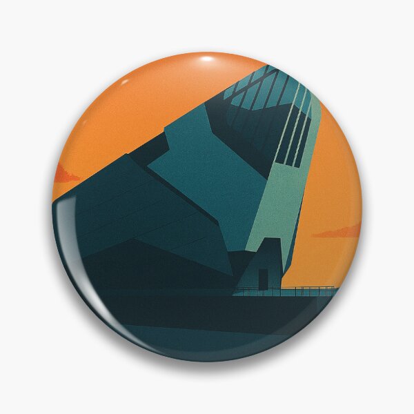 Item preview, Hull Retro Travel Poster – The Deep Aquarium Print designed and sold by StillandStory.