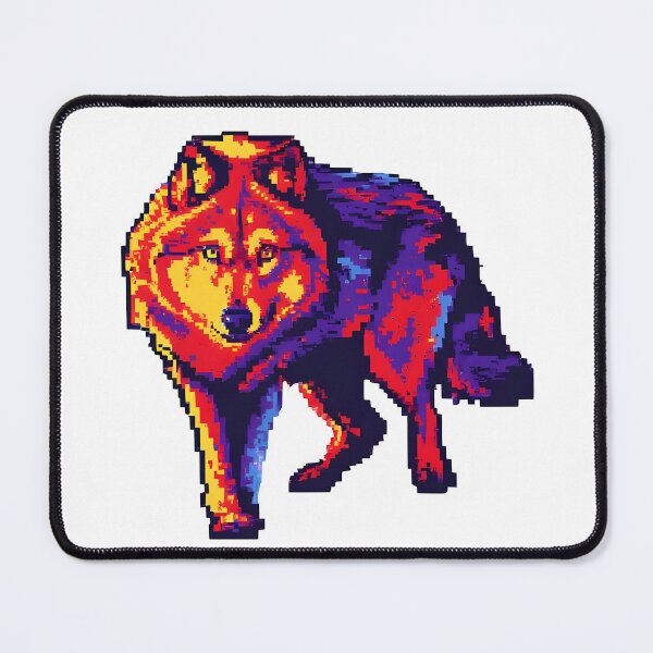 Item preview, Pixel Wolf designed and sold by Glitch Beast Pixel Art.
