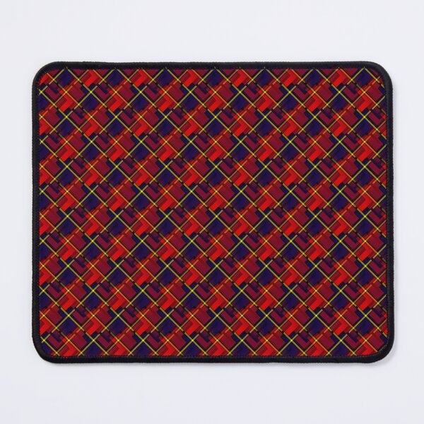 Item preview, Festive red Blue and gold accented Repeating Pattern designed and sold by Auxifur.