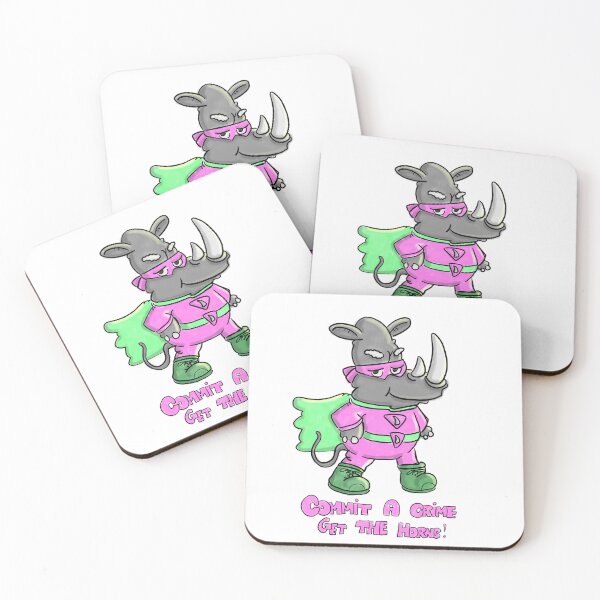 Item preview, Superhero Rhino: Horns designed and sold by Visual Banter.