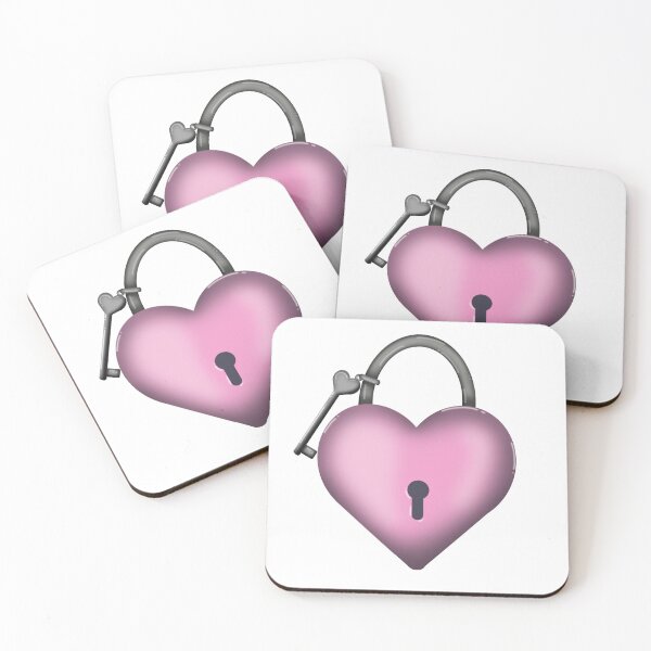 Item preview, Pink Heart Lock designed and sold by DesignsByChloeZ.