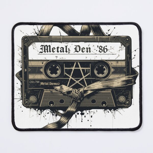 Item preview, Old worn-out cassette tape with label designed and sold by NoiseWear.