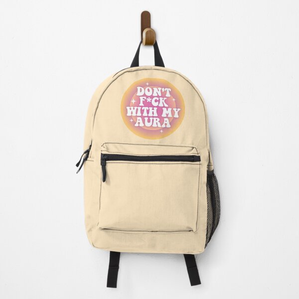 Item preview, Don’t f*ck with my aura 03 | orange & magenta designed and sold by MamSelle.