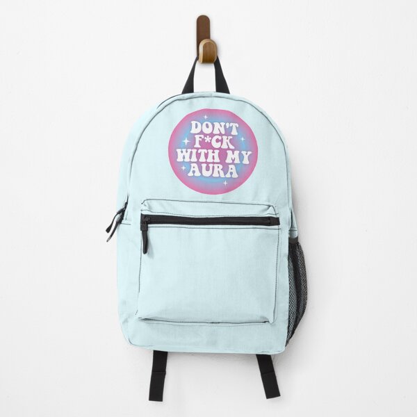 Item preview, Don’t f*ck with my aura 04 | blue & pink designed and sold by MamSelle.