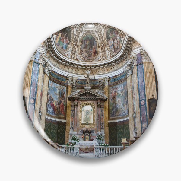 Item preview, Baroque Church Interior with Frescoes – Rome, Italy designed and sold by RastislavS.