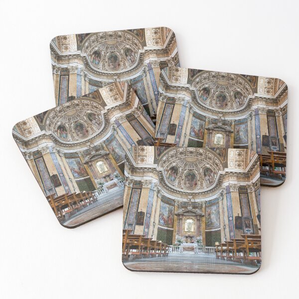 Item preview, Baroque Church Interior with Frescoes – Rome, Italy designed and sold by RastislavS.