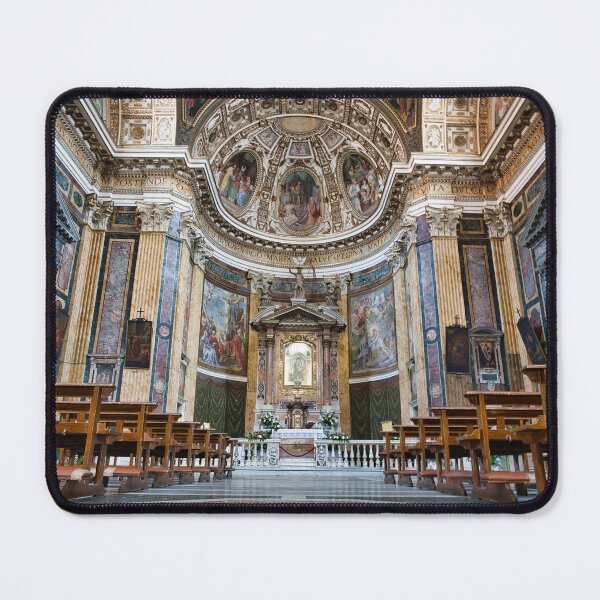 Item preview, Baroque Church Interior with Frescoes – Rome, Italy designed and sold by RastislavS.