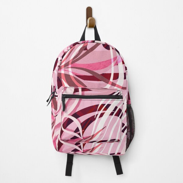 Item preview, Pink Abstract Digital Art – Modern Floral Inspired Illustration designed and sold by luckytiiger.