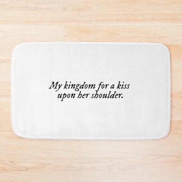 Item preview, my kingdom for a kiss upon her shoulder lover you should've come over jeff buckley lyrics designed and sold by Kyna Arts.