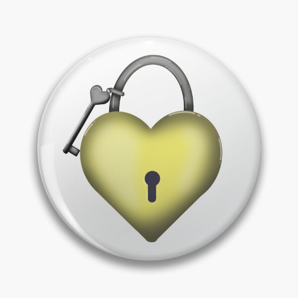 Item preview, Yellow Heart Lock designed and sold by DesignsByChloeZ.