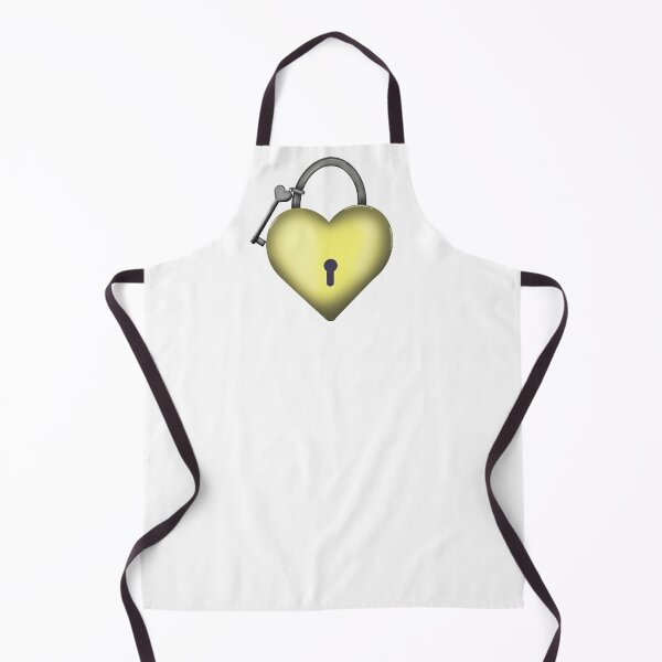 Item preview, Yellow Heart Lock designed and sold by DesignsByChloeZ.
