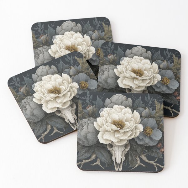 Item preview, Gorgeous dark Academia White Peony designed and sold by scicilysimonee.