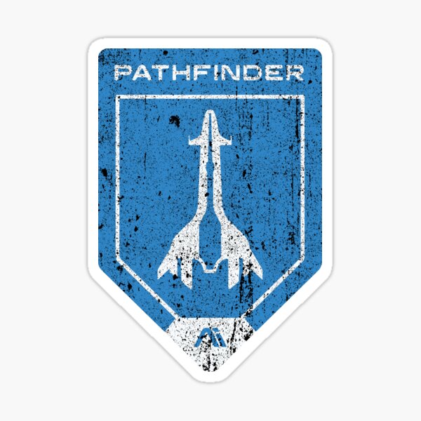 "Pathfinder Crest" Sticker for Sale by huckblade Redbubble