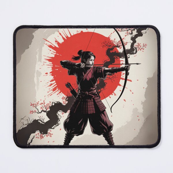 Item preview, Traditional Samurai Archer – Beauty and Bravery designed and sold by FusiTink.