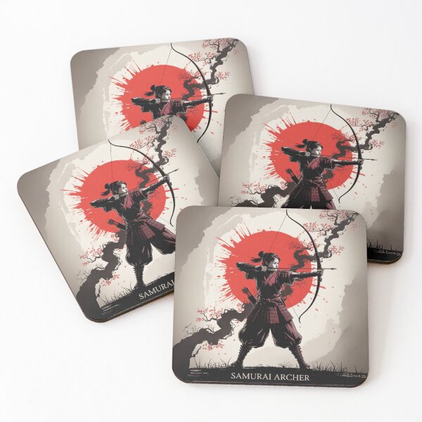Item preview, Traditional Samurai Archer – Beauty and Bravery designed and sold by FusiTink.