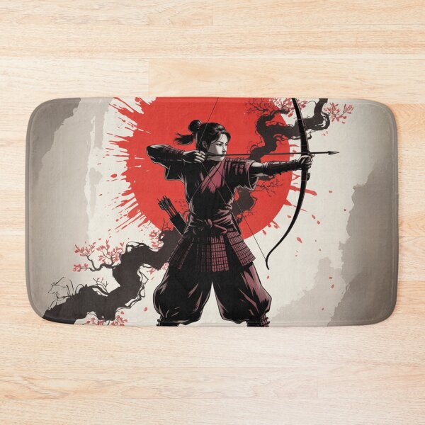 Item preview, Traditional Samurai Archer – Beauty and Bravery designed and sold by FusiTink.