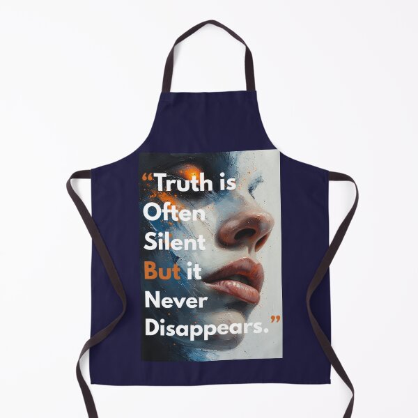 Item preview, Truth Is Silent but Eternal – Minimalist Philosophy Quote designed and sold by Ditstyle.