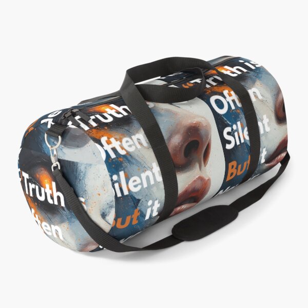 Item preview, Truth Is Silent but Eternal – Minimalist Philosophy Quote designed and sold by Ditstyle.
