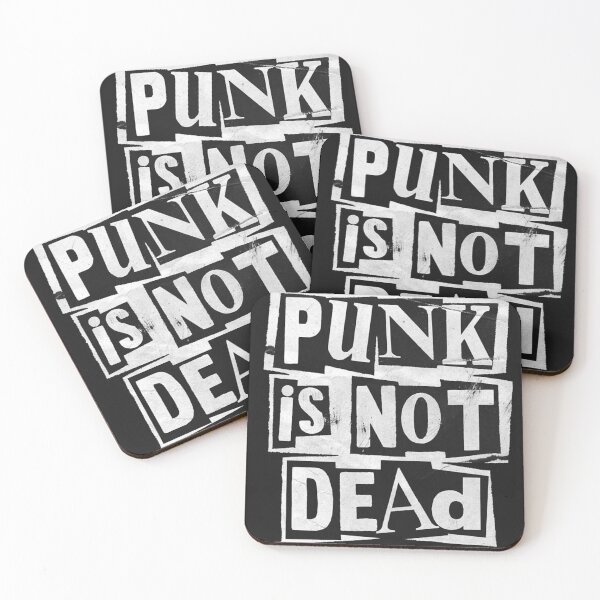 Item preview, Punk Is Not Dead Cutout Type designed and sold by Adronia.