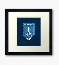 Pathfinder Crest Framed Print