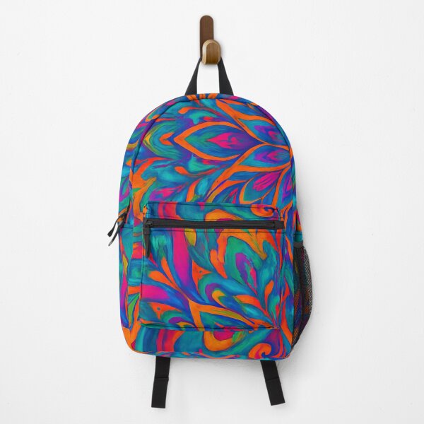 Item preview, Psychedelic Symmetry Swirl Kaleidoscope Vibrant Abstract designed and sold by ArtComixHaven.