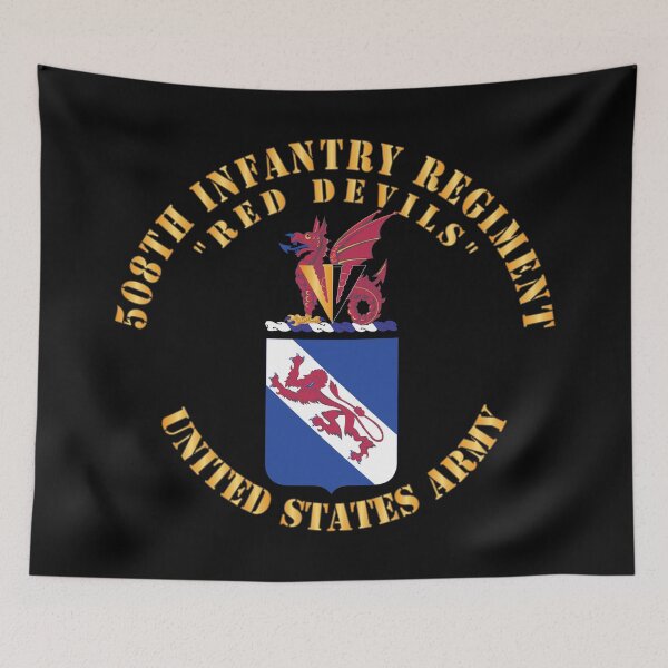 Item preview, Army - COA - Infantry - 508 Infantry Regiment w Txt - COA  X 300 designed and sold by Military Insignia Products.