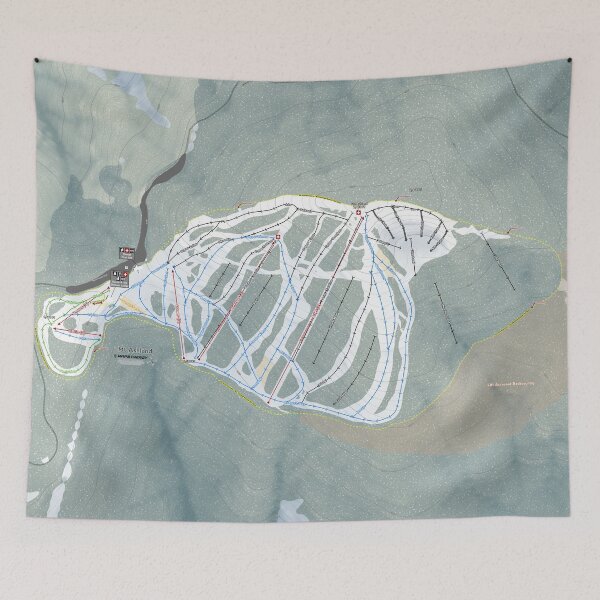 Item preview, Mt Ashland Resort Trail Map designed and sold by Mapsynergy.