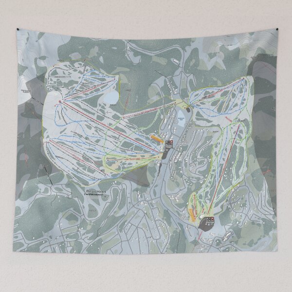 Item preview, Brian Head Resort Trail Map designed and sold by Mapsynergy.