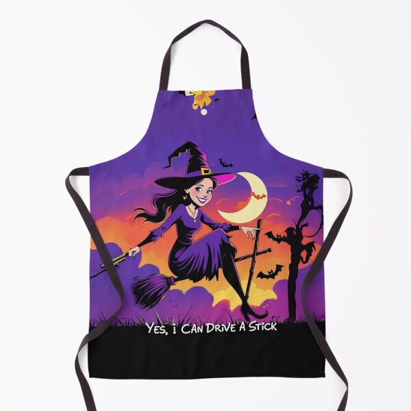 Item preview, Witchy Humor: Yes, I Can Drive a Stick designed and sold by EducaPro.