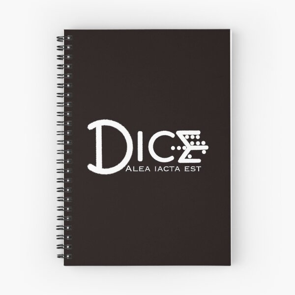 Item preview, Dice moniker white designed and sold by Jennifer Willson.