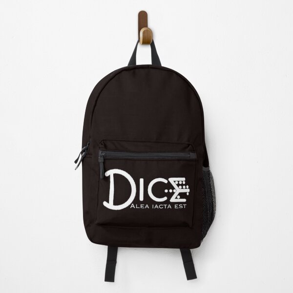 Item preview, Dice moniker white designed and sold by Jennifer Willson.