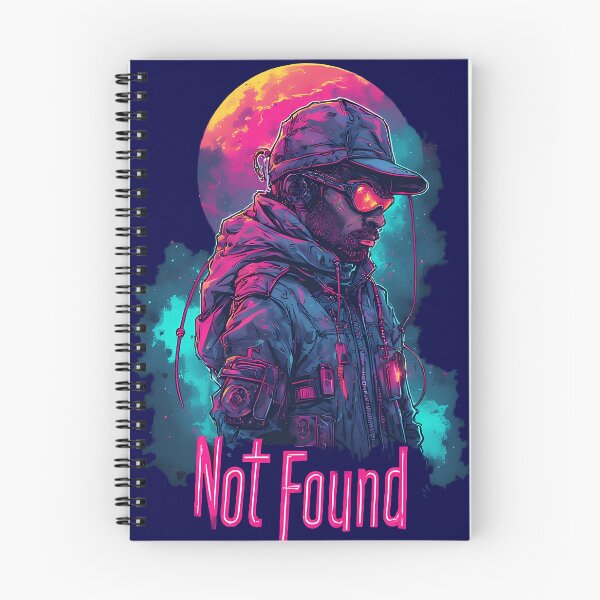 Item preview, Neon Military Futuristic Explorer Night Scene  designed and sold by PawAutumn.