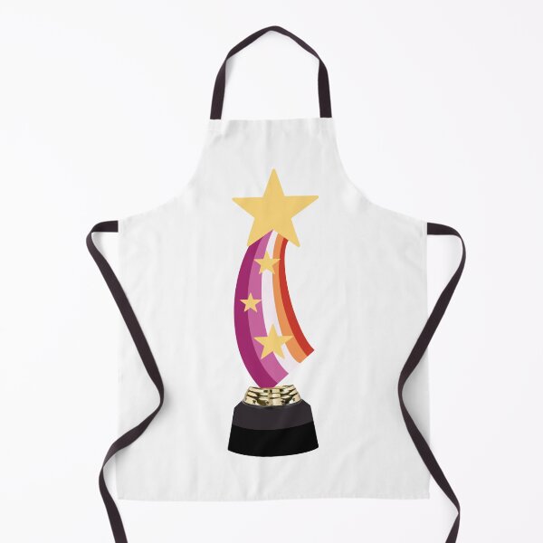 Item preview, Lesbian Pride Coloured Shooting Star Trophy designed and sold by jeminamarina.