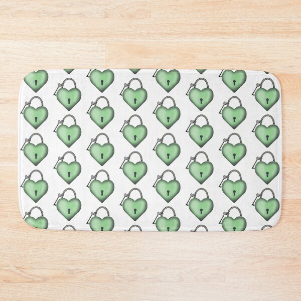 Item preview, Green Heart Lock designed and sold by DesignsByChloeZ.