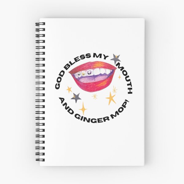 Item preview, God Bless My Mouth & Ginger Mop! designed and sold by HostilePoet17.
