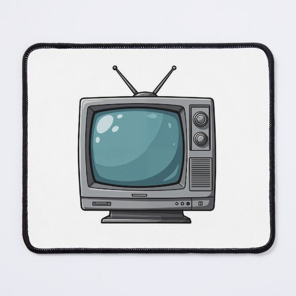 Item preview, Retro CRT Television Sticker Cartoon designed and sold by psychcyberpunk.