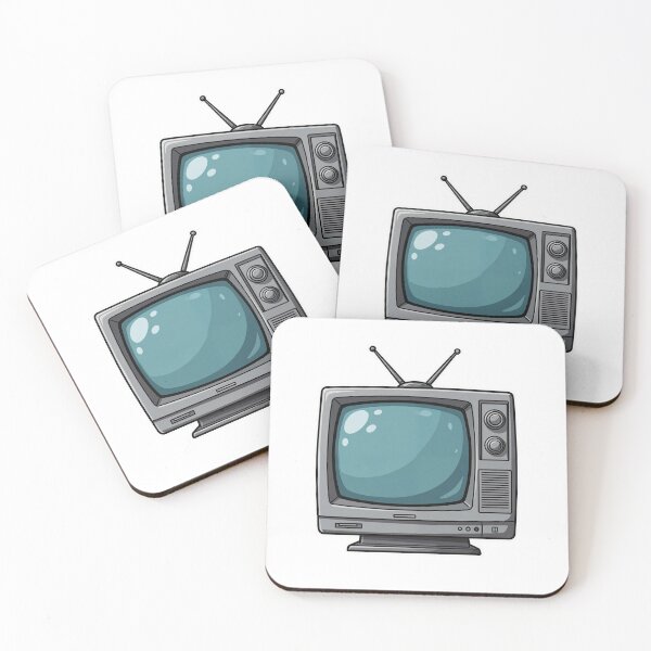 Item preview, Retro CRT Television Sticker Cartoon designed and sold by psychcyberpunk.