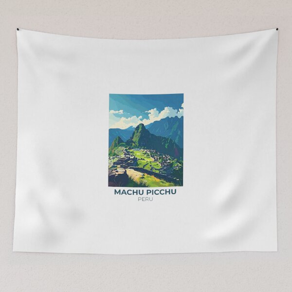 Item preview, Machu Picchu Peru  Poster  designed and sold by TulipaGraphics.