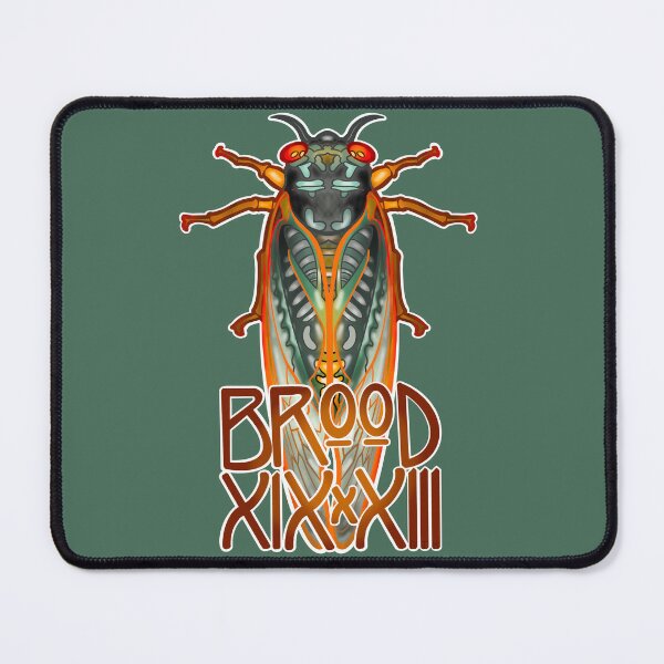 Item preview, Cicada Brood XIX x XIII with White Outline designed and sold by RJKpoyp.
