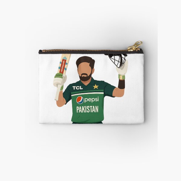 Item preview, Babar Azam Minimalist Cricket Celebration – Faceless Vector Art designed and sold by amiranbaloch.