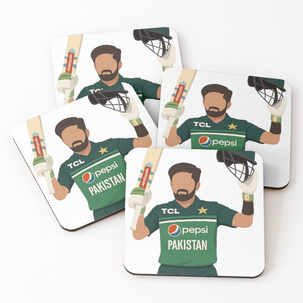 Item preview, Babar Azam Minimalist Cricket Celebration – Faceless Vector Art designed and sold by amiranbaloch.